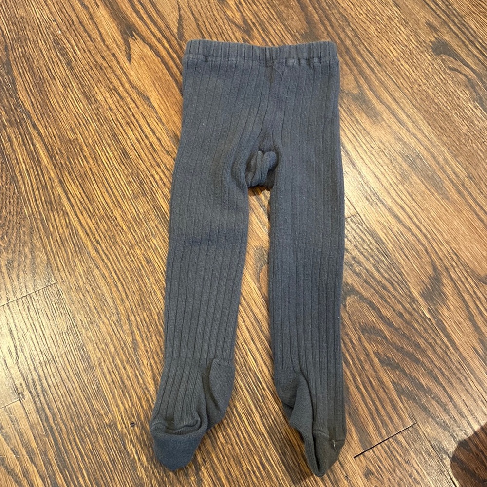Zara baby tights size 6-12 months, dark grayish color